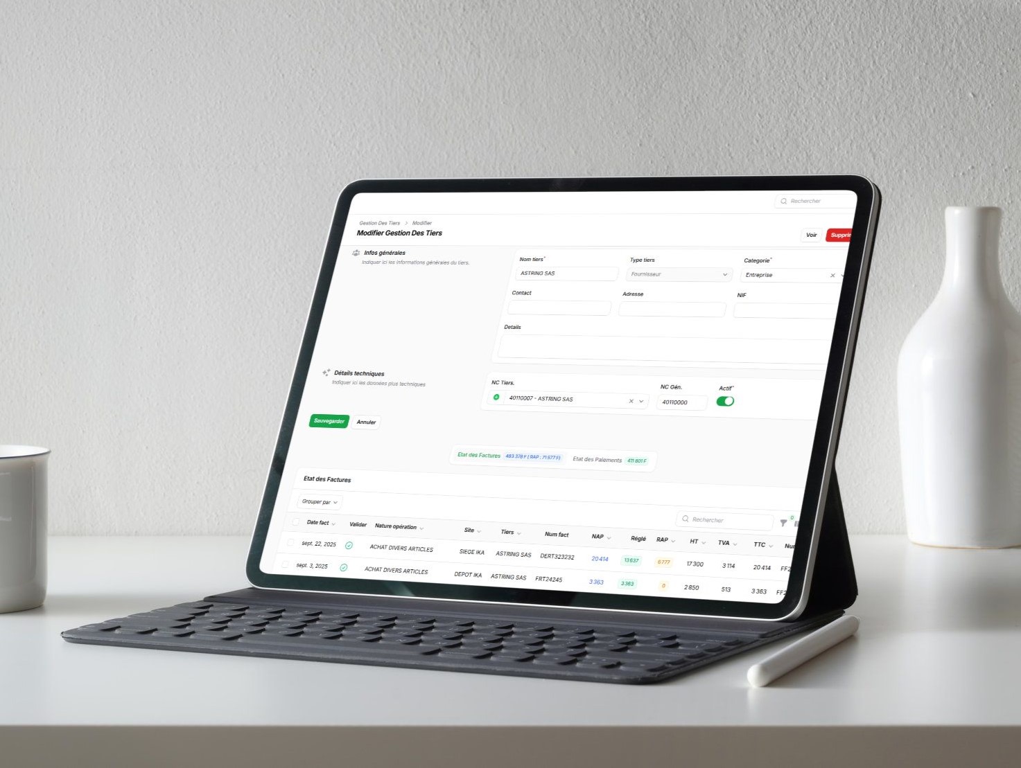 Attribution automatique de comptes